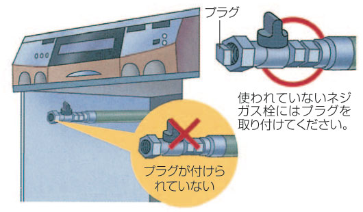 プラグを取り付けてください