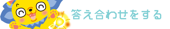答え合わせをする
