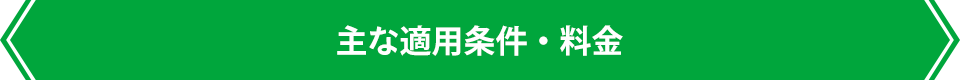 主な適用条件・料金