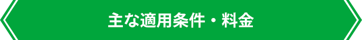 主な適用条件・料金